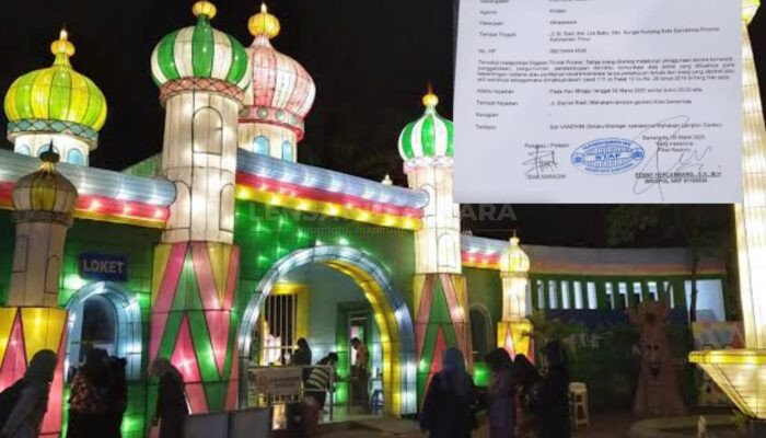 Iklan Pakai Foto Anak Tanpa Izin, Management Mahakam Lampion Garden Dilaporkan ke Polres Samarinda