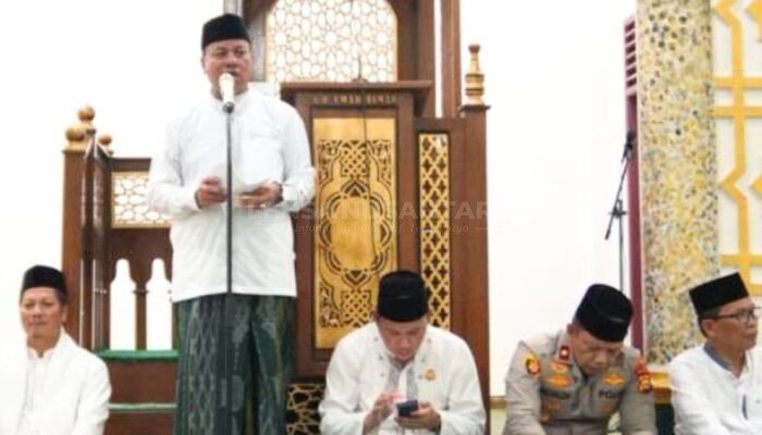 Pemkab Kuansing Awali Safari Ramadan di Desa Beringin Taluk