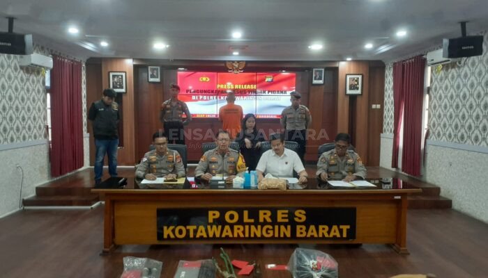Pelaku Perusakan dan Penyerangan Petugas di Desa Umpang Ditangkap Polres Kobar