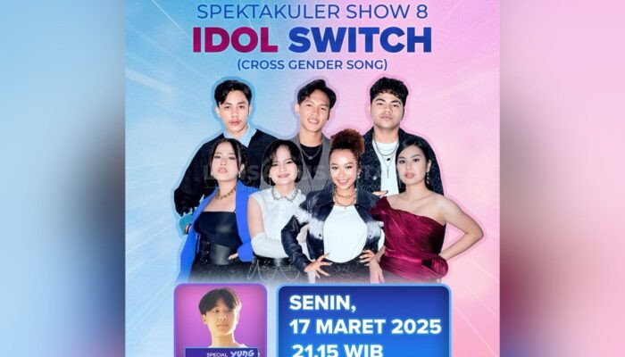 Semakin Memukau! Idol Switch (Cross Gender Song) Akan Dibawakan TOP 7 Indonesian Idol XIII di Spektakuler Show 8