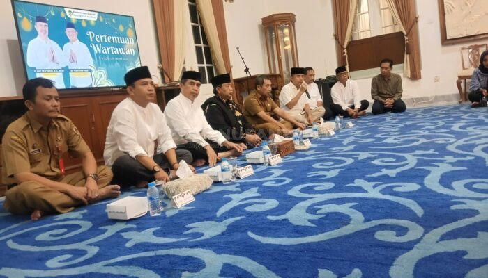 Jalin Keakraban, Bupati Hari Wuryanto Buka Puasa Bersama Wartawan se-Madiun Raya