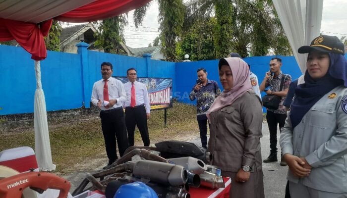 Wakil Ketua ll DPRD Kobar Hadiri Apel Gelar Pasukan Operasi Ketupat 2025