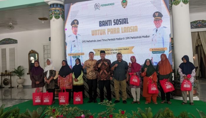 Perbarindo Jawa Timur Gelar Bakti Sosial di Madiun, Bupati: “Semoga Membawa Berkah”