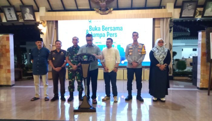 Jumpa Pers Usai PSU, Pj Bupati Magetan Sampaikan Tunggu Hasil Resmi KPU