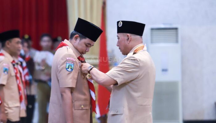 Ketua Kwarda Jatim Lantik Forkopimda Jember Jadi Pengurus Majelis Pembimbing Cabang Gerakan Pramuka