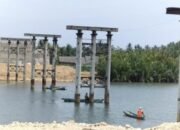 Pembangunan Jembatan Sodongkopo Pangandaran Mangkrak
