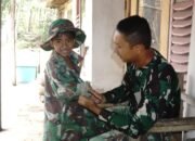Riski Bermimpi Jadi Tentara, Aksi Anggota Satgas TMMD 123 Bondowoso Ini Bikin Haru!