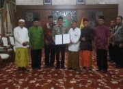 Pemkab Pamekasan Hibahkan Tanah untuk Pembangunan Kantor MWCNU