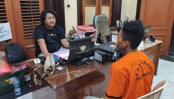 Polisi Tangkap Terduga Pengedar Narkoba di Desa Pengarang Bondowoso