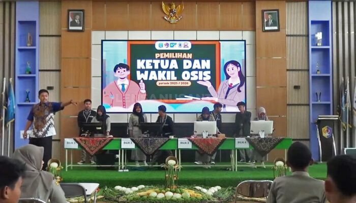 Pertama di Magetan, Pemilihan Ketua OSIS di SMK Yosonegoro pakai Sistem e-Voting