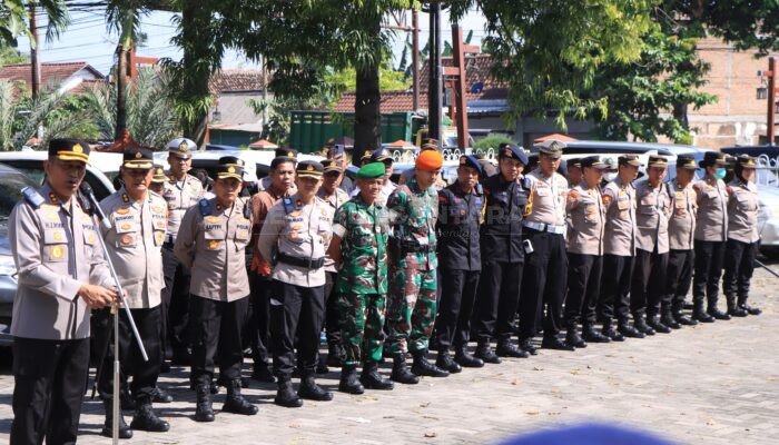 Antisipasi Kerawanan, Polres Madiun Siagakan Ratusan Personel di Pengesahan IKS PI Kera Sakti