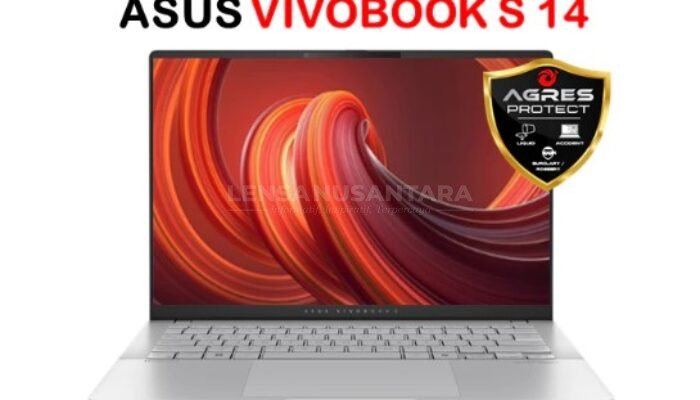 ASUS Vivobook S14 (S3407QA), Laptop AI 45+ TOPS Ringan, Tangguh, dan Tahan Seharian