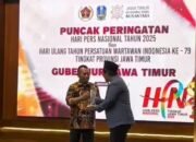 Chatour Travel Raih Penghargaan pada HPN 2025 di Gedung Negara Grahadi