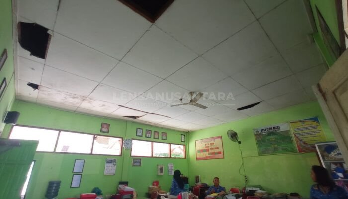 Kontras Ironi Hardiknas, Gedung SDN Balerejo 01 Madiun Lapuk Dimakan Zaman, Siswanya Tetap Berprestasi