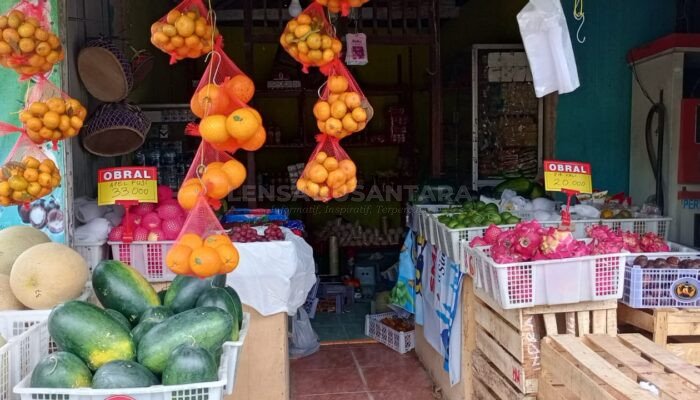 Laris Manis, Omzet Pedagang Buah Ini Tembus Puluhan Juta Perbulan