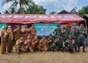Tim Kesehatan TMMD Ke-124 Kodim 0422 Lampung Barat Kembali Berikan Pelayanan Kesehatan Gratis