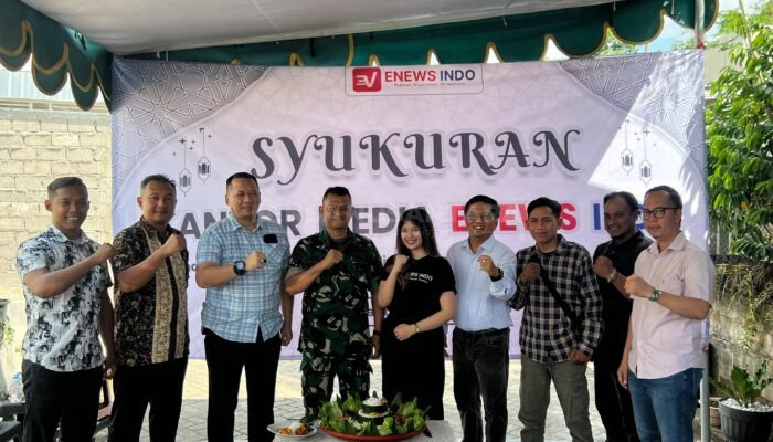 Enews Indo Resmikan Kantor Baru di Jember, Hadirkan informasi Mencerdaskan Jurnalis Berkualitas