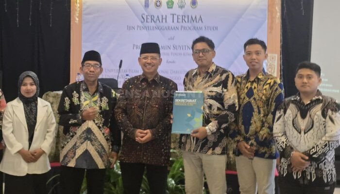 Bersama Universitas Nurul Jadid Paiton, STAI Al-Utsmani Bondowoso Terima Izin Penyelenggaraan Program Studi dari Kemenag RI