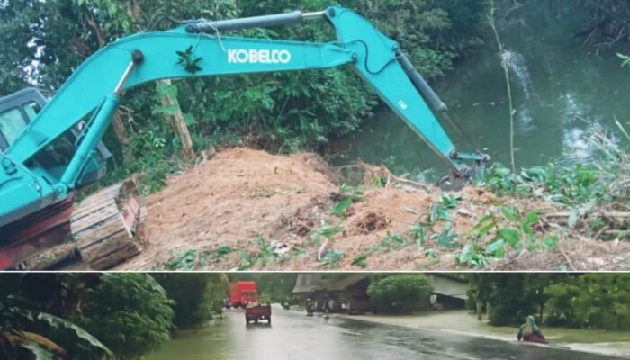 Pemkab Lingga Gandeng (BWSS) IV Batam Atasi Banjir Musiman di Kota Daik