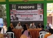 Camat Tenggarang Hadiri Musdes Pembentukan Koperasi Desa Merah Putih Desa Tangsil Kulon