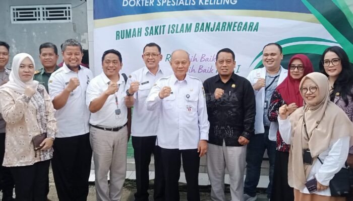 ‎Ratusan Masyarakat Lima Desa di Banjarnegara Padati Bakti Sosial CKG