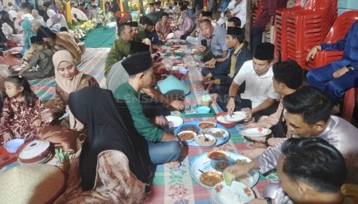 Tradisi Makan Sedulang Hiasi Acara Gawai di Kepulauan Natuna