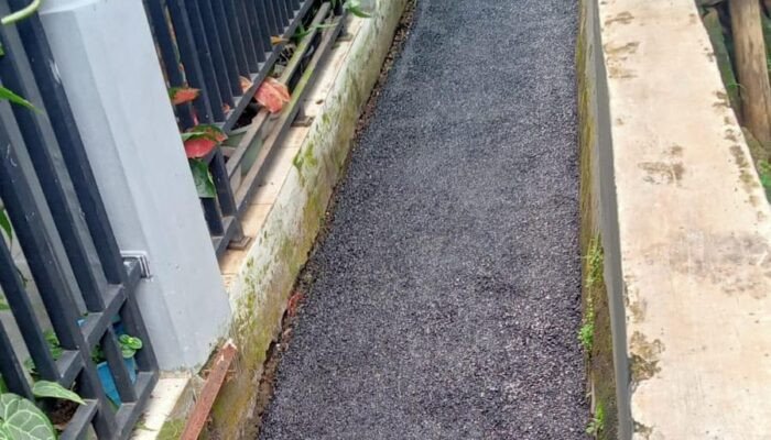 Pemdes Sawah Kulon Realisasikan Dana Desa Tahap I Tahun 2025 untuk Pembangunan Jalan Lingkungan