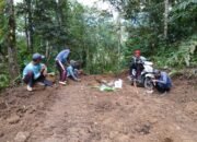 Progres Pembukaan Badan Jalan Capai 60%, Kades Optimis Selesai Dalam Waktu Ditentukan