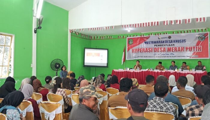 Desa Santan Ulu Dorong Penguatan Ekonomi Melalui Sinergi Koperasi Merah Putih dan BUMDes