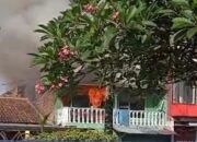 Rumah Kos di Jalan Mastrip Jember Kebakaran, Satu Orang Meninggal Dunia