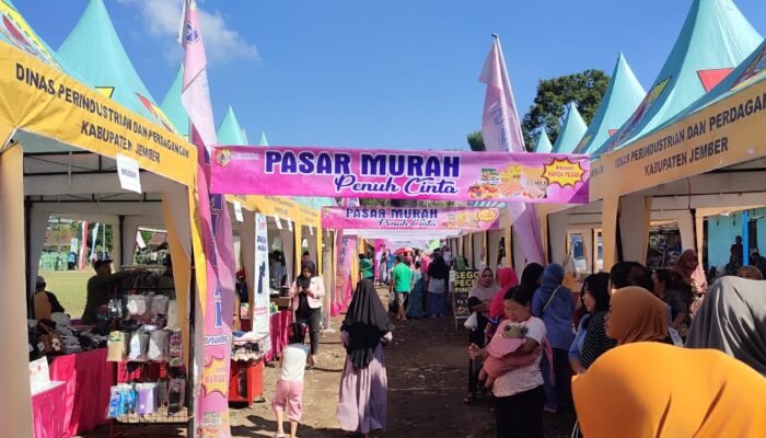 Disperindag Jember Hadirkan Pasar Murah Penuh Cinta Bapokting Aman Jelang Hari Raya Idul Adha
