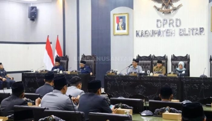 DPRD Kabupaten Blitar Gelar Rapat Paripurna Bahas Ranperda tentang Pertanggungjawaban Pelaksanaan APBD Tahun Anggaran 2024