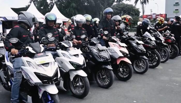 Komunitas Sepeda Motor Honda Ramaikan Honda Dream Cup 2025 Seri Samarinda