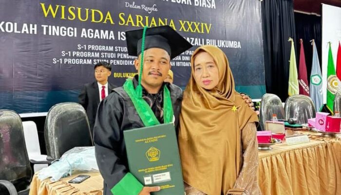 STAI AL-Gazali Bulukumba Gelar Wisuda Sarjana ke-34, Luluskan 248 Mahasiswa dari Tiga Program Studi