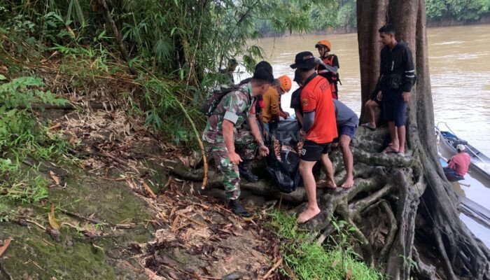 Korban Tenggelam di Sungai Nanga Bulik Ditemukan Meninggal, BPBD Bersama Tim Gabungan Lakukan Evakuasi Dramatis