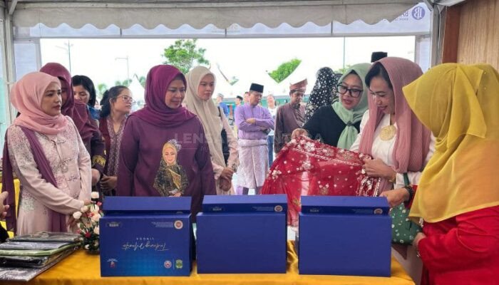 Bazar STQH XI Kepri, Produk UMKM dan Tenun Asal Lingga Laris Diminati Hingga Mancanegara