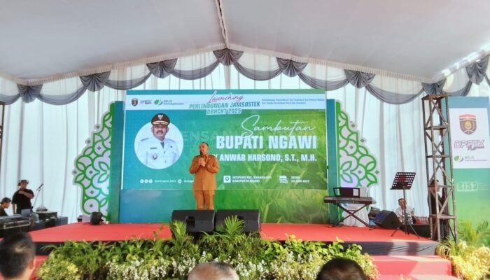 DPPTK Kabupaten Ngawi Adakan Launching Perlindungan Jamsostek DBHCHT 2025 Kepada Petani Tembakau