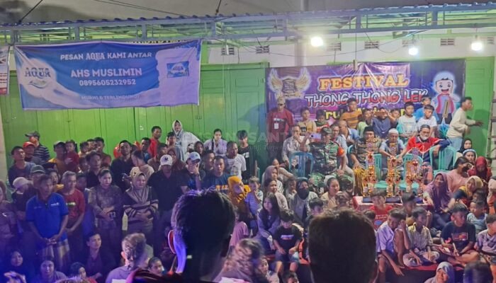 Festival Thong Thong Lek Truk Miniatur, Desa Ngujung Rembang Berlangsung Meriah