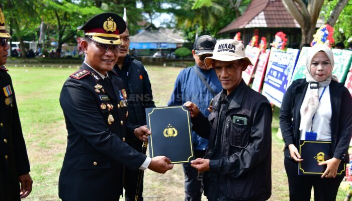 Aliansi Wartawan Pasundan Mendapatkan Piagam Penghargaan Sebagai Mitra Polres Pangandaran