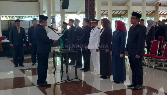 Lantik 7 Pejabat Eselon III, Bupati Hamid Minta Pahami Arah Visi Misi Bondowoso Berkah