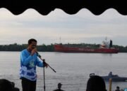 Ketua DPRD Kobar Lepas Peserta Lomba Mancing Udang Galah HUT ke-33 Perumdam Tirta Arut