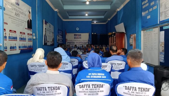 Siapkan Penjaringan Caleg dan Pembaruan Struktur DPAC, Partai Demokrat Kobar Konsolidasi Dengan DPD Kalteng