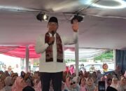 Wamentan Hadiri Apel Kebangsaan Sholawat Tani Sampaikan Sejumlah Program Presiden Prabowo