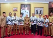Bupati Musi Rawas Ratna Machmud Terima Audiensi Pengurus PGRI