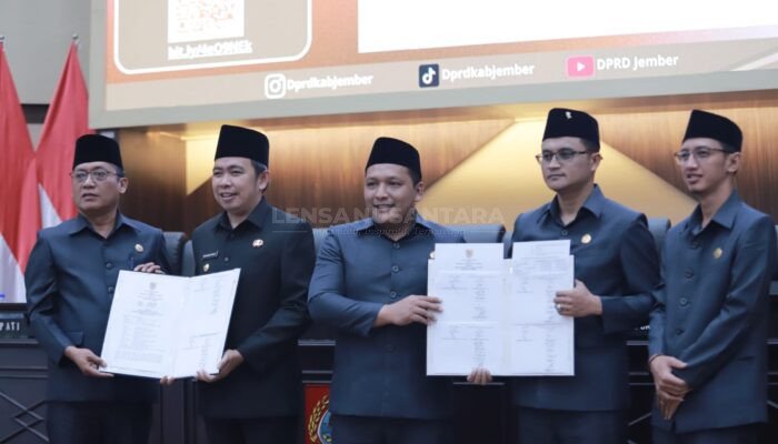 Bupati Jember dan DPRD Tandatangani Nota Kesepakatan Perubahan KUA PPAS