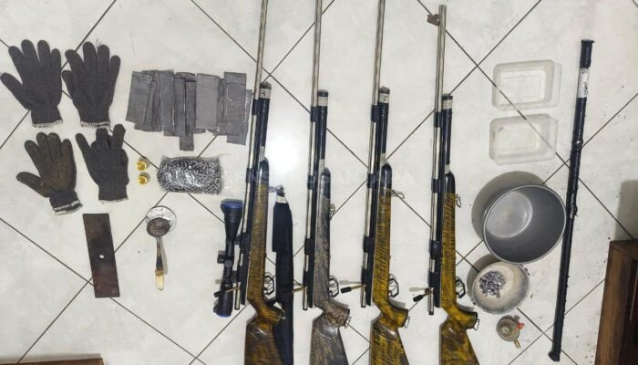 Polres Bondowoso Ungkap Perakitan Senapan Angin dan Produksi Amunisi Ilegal