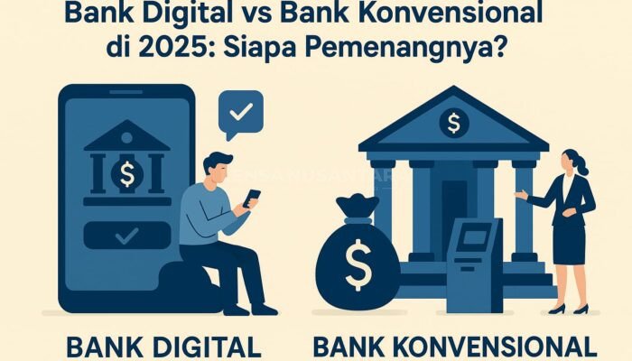 Bank Digital vs Bank Konvensional di 2025: Siapa Pemenangnya?