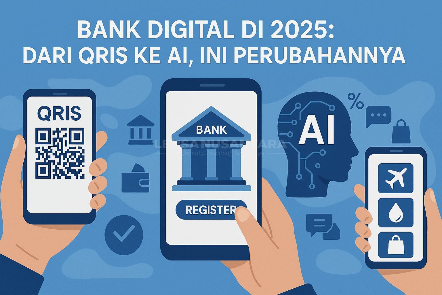 Bank Digital di 2025: Dari QRIS ke AI, Ini Perubahannya - Lensa Nusantara
