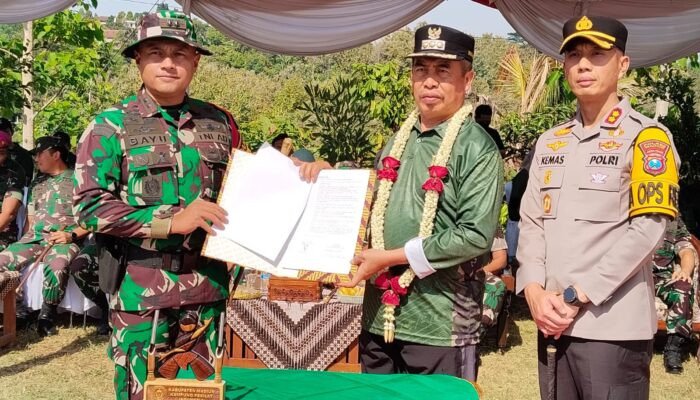 TMMD ke-125 Resmi Dibuka di Desa Ngranget Madiun, Sinergi TNI dan Pemda Percepat Pembangunan Desa Terpencil