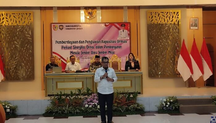 Bakesbangpol dan TP3D Membangun Kolaborasi bersama Ormas Menuju Jember Baru